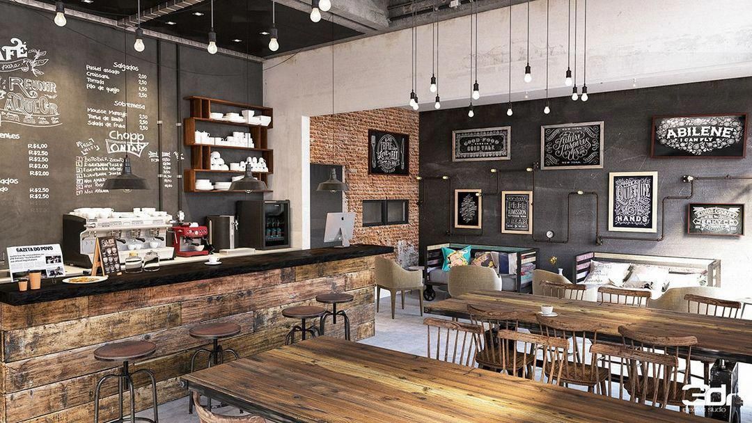 Modern Coffee Shop Interior Design 2