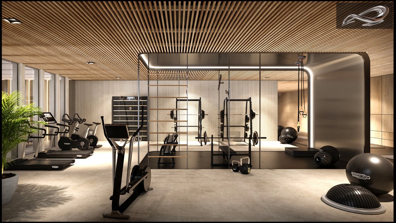 Interior design of gym 1 1