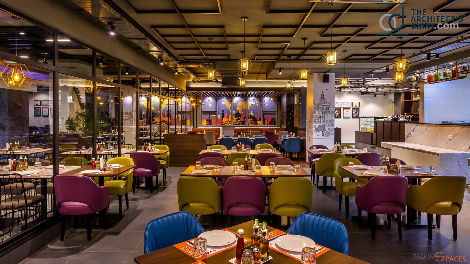 Italian Restaurant with rustic interiors